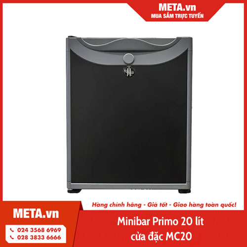 Minibar Primo 20 lít cửa đặc MC20