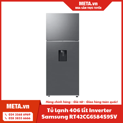 Tủ lạnh 406 lít Inverter Samsung RT42CG6584S9SV