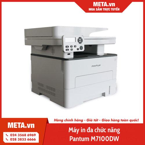 máy in hai mặt loại nào tốt - Máy in đa chức năng Pantum M7100DW