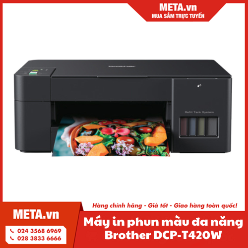 Máy in phun màu đa năng Brother DCP-T420W