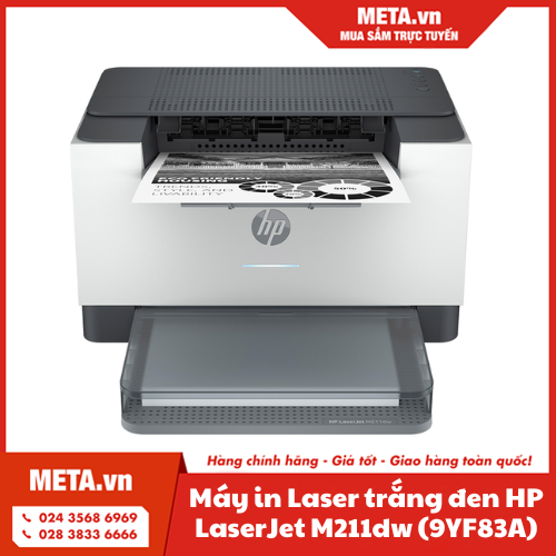 Máy in Laser trắng đen HP LaserJet M211dw/Wifi (9YF83A)