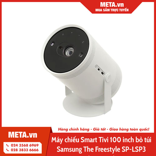 Máy chiếu Smart Tivi 100 inch bỏ túi Samsung The Freestyle SP-LSP3 (BLAXXV)