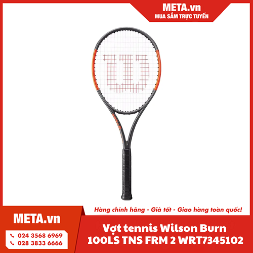 Vợt tennis Wilson Burn 100LS TNS FRM 2(18x16) WRT7345102