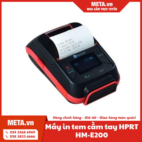 Máy in tem cầm tay HPRT HM-E200