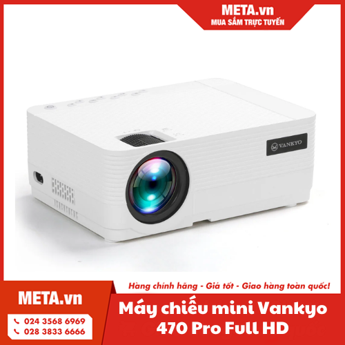 Máy chiếu mini Vankyo 470 Pro Full HD