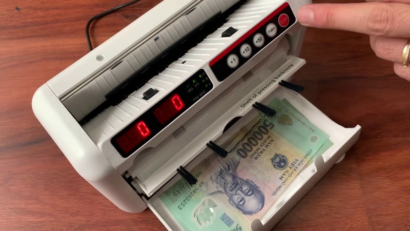 Tốc độ đếm nên từ 1.000 tờ/phút