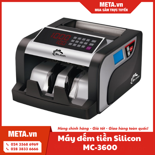 Máy đếm tiền Silicon MC-3600