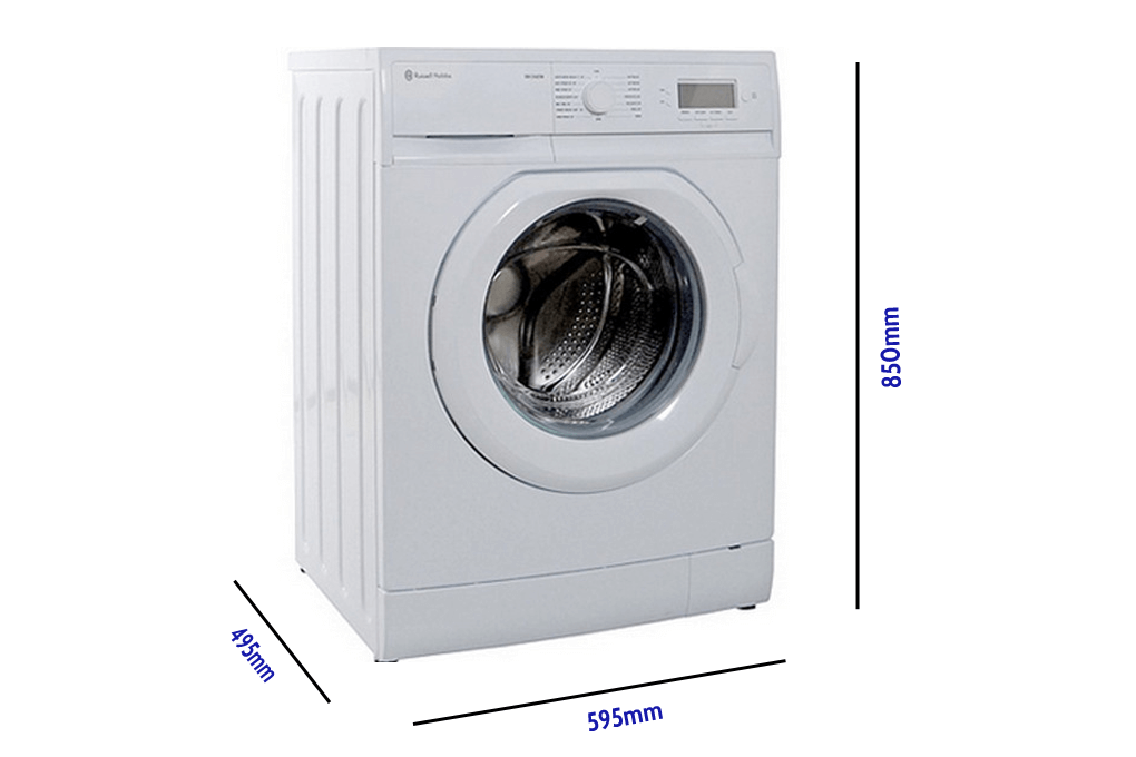Kích thước máy giặt cửa trước 8kg Midea MFG80-1200