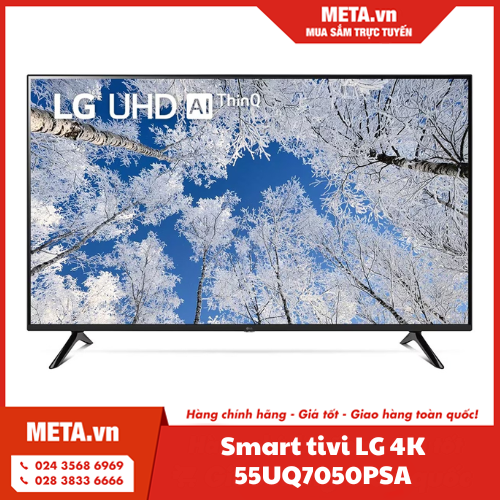 Smart tivi LG 4K 55 inch 55UQ7050PSA