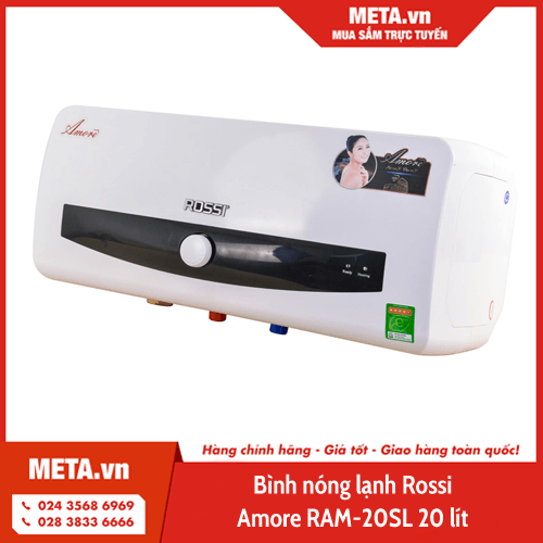 Bình nóng lạnh Rossi Amore RAM-20SL 20 lít