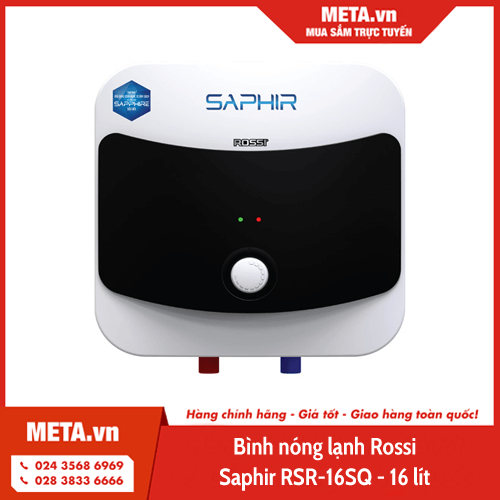 Bình nóng lạnh Rossi Saphir RS-16SQ 16 lít
