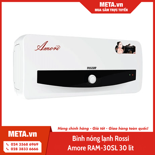 Bình nóng lạnh Rossi Amore RAM-30SL 30 lít