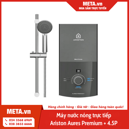Máy nước nóng trực tiếp Ariston Aures Premium + 4.5P