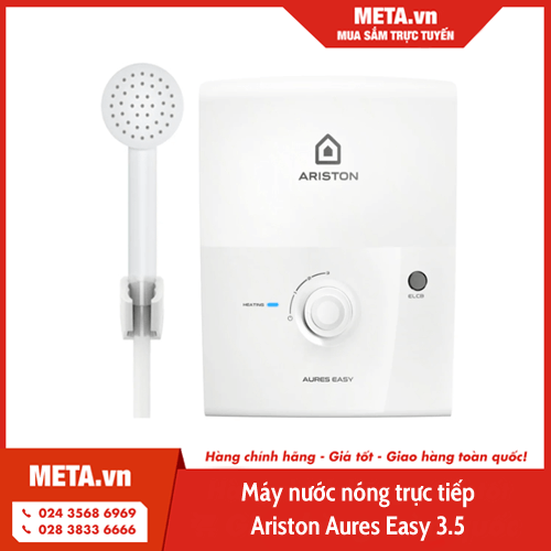 Máy nước nóng trực tiếp Ariston Aures Easy 3.5
