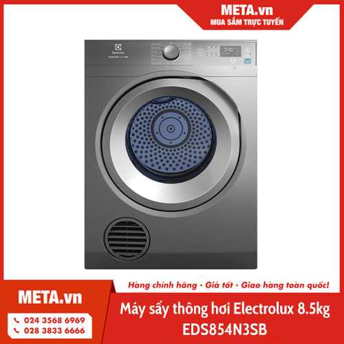 Máy sấy thông hơi Electrolux 8,5kg EDS854N3SB