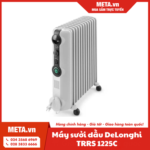 Máy sưởi dầu DeLonghi TRRS 1225C