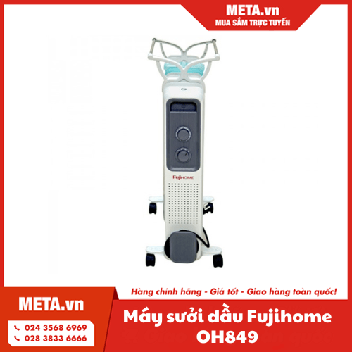 Máy sưởi dầu Fujihome OH849