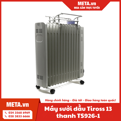 Máy sưởi dầu Tiross 13 thanh TS926-1