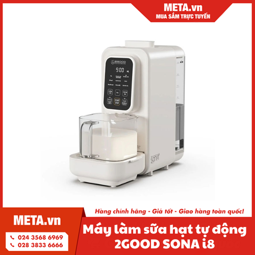Máy làm sữa hạt tự động 2GOOD SONA i8