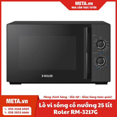 Lò vi sóng có nướng 25 lít Roler RM-3217G