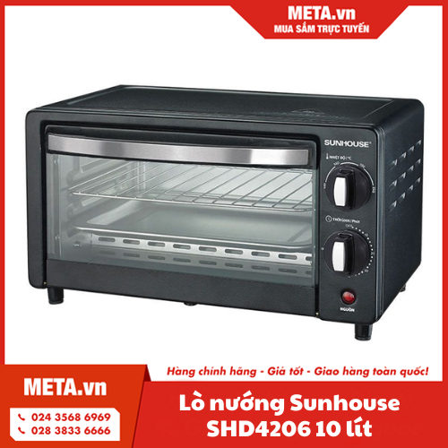 Lò nướng Sunhouse SHD4206 10 lít