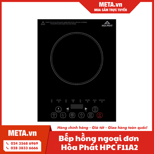 Bếp hồng ngoại đơn Hòa Phát HPC F11A2