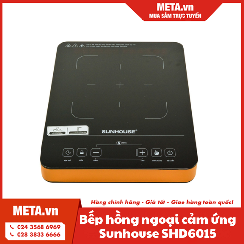Bếp hồng ngoại cảm ứng Sunhouse SHD6015