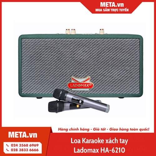 Loa karaoke xách tay Ladomax HA-6210