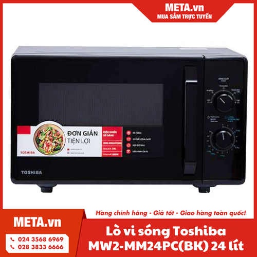 Lò vi sóng Toshiba MW2-MM24PC(BK) 24 lít
