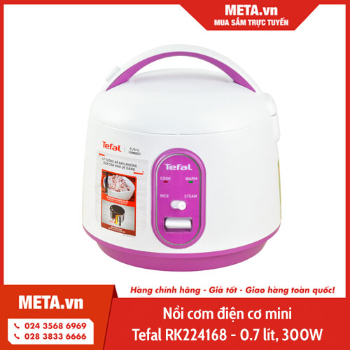 Nồi cơm điện cơ mini Tefal RK224168 - 0.7L