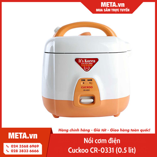 Nồi cơm điện Cuckoo CR-0331 - 0.5L