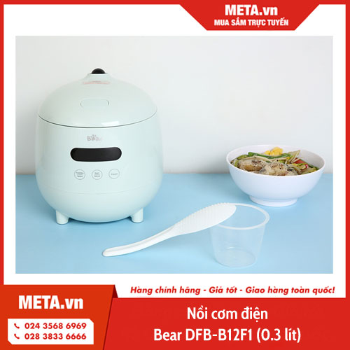 Nồi cơm điện Bear DFB-B12F1 (0.3 lít)