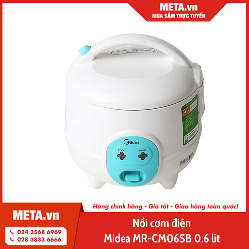 Nồi cơm điện Midea MR-CM06SB 0.6 lít