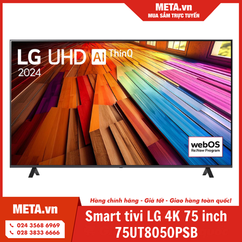 Smart tivi LG 4K 75 inch 75UT8050PSB