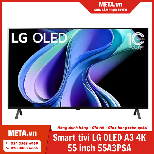Smart Tivi LG OLED A3 4K 55 inch 55A3PSA