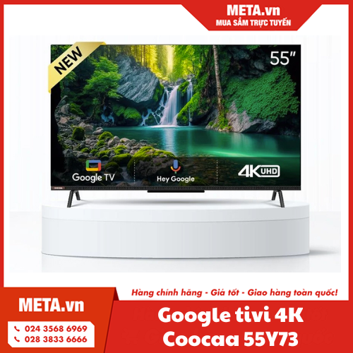 Google Tivi 4K 55 inch Coocaa 55Y73