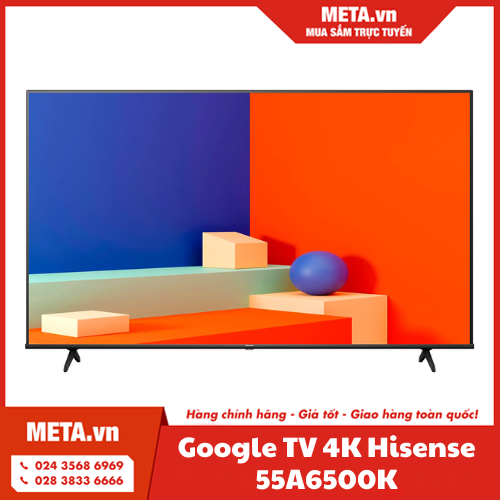 Google TV 4K Hisense 55 inch 55A6500K