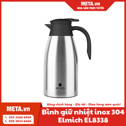 Bình giữ nhiệt inox 304 Elmich EL8338 (1.5 lít)