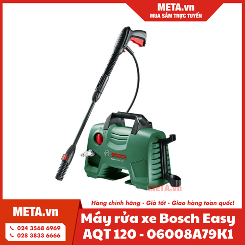 Máy phun xịt rửa áp lực cao Bosch Easy AQT 120 - 06008A79K1