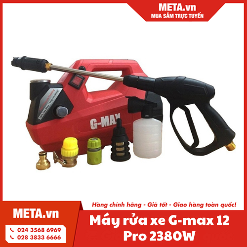 Máy rửa xe gia đình G-max 12 Pro 2380W