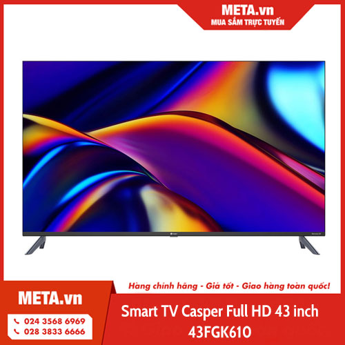 Smart TV Casper Full HD 43 inch 43FGK610