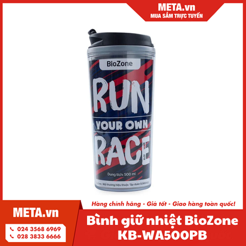 Bình giữ nhiệt BioZone 500ml KB-WA500PB