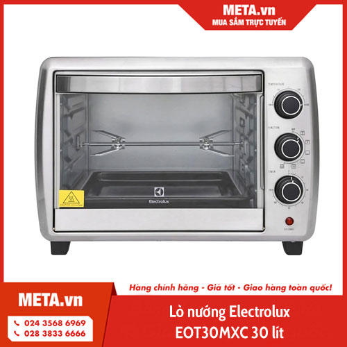 Lò nướng Electrolux EOT30MXC 30 lít