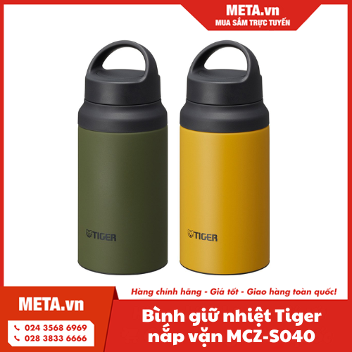 Bình giữ nhiệt Tiger nắp vặn MCZ-S040 (400ml)