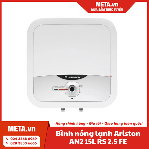 Bình nóng lạnh gián tiếp Ariston AN2 15L RS 2.5 FE