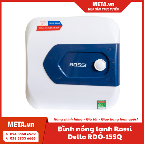 Bình nóng lạnh Rossi Dello RDO-15SQ