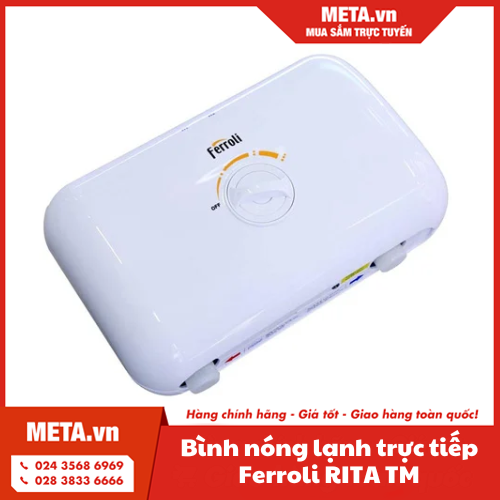 Bình nóng lạnh trực tiếp Ferroli RITA TM