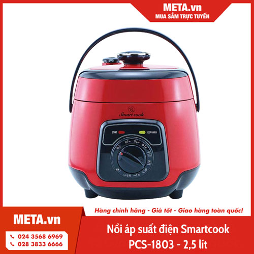 Nồi áp suất điện Smartcook PCS-1803 - 2,5 lít