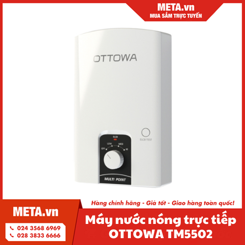 Máy nước nóng trực tiếp OTTOWA TM5502 (TM5501)
