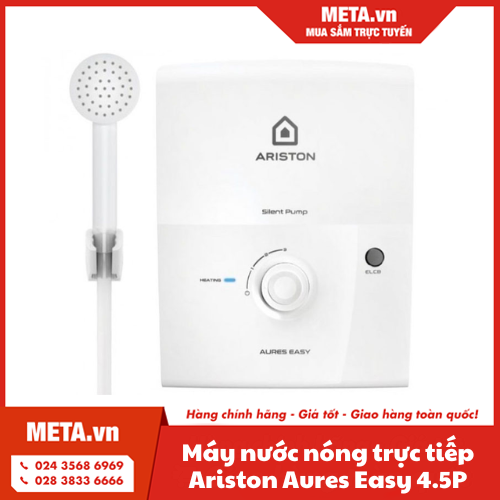 Máy nước nóng trực tiếp Ariston Aures Easy 4.5P